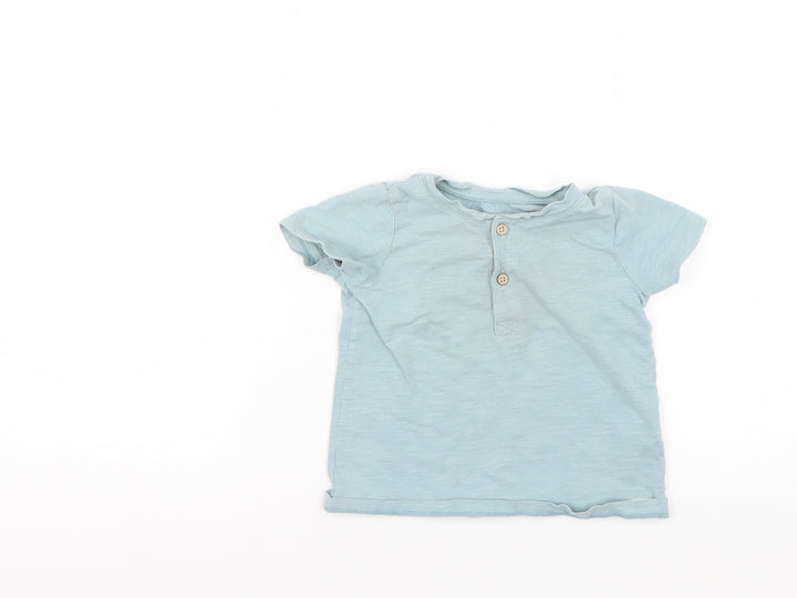 Preworn Boys Blue   Basic T-Shirt Size 2 Years