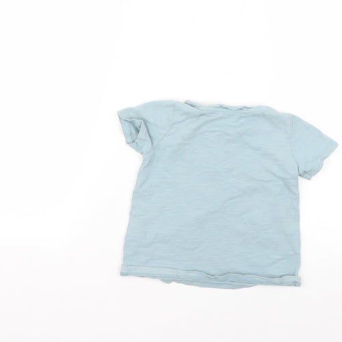 Preworn Boys Blue   Basic T-Shirt Size 2 Years