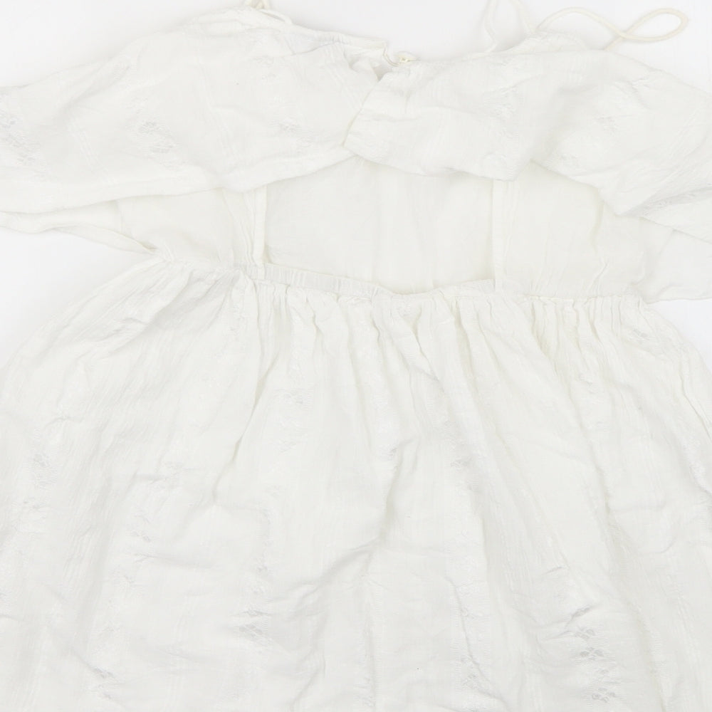 Topshop Womens White   Mini  Size 10
