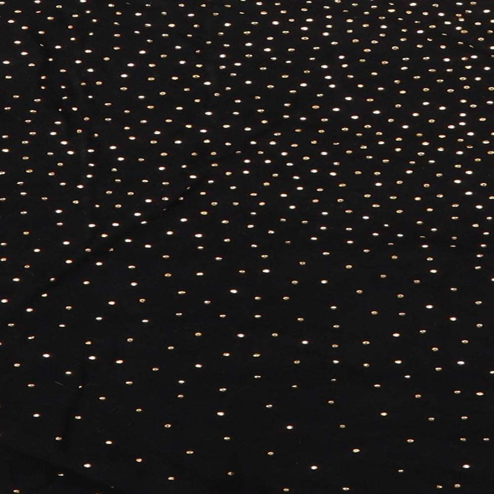 Phase Eight Womens Black Polka Dot  Pullover Jumper Size S