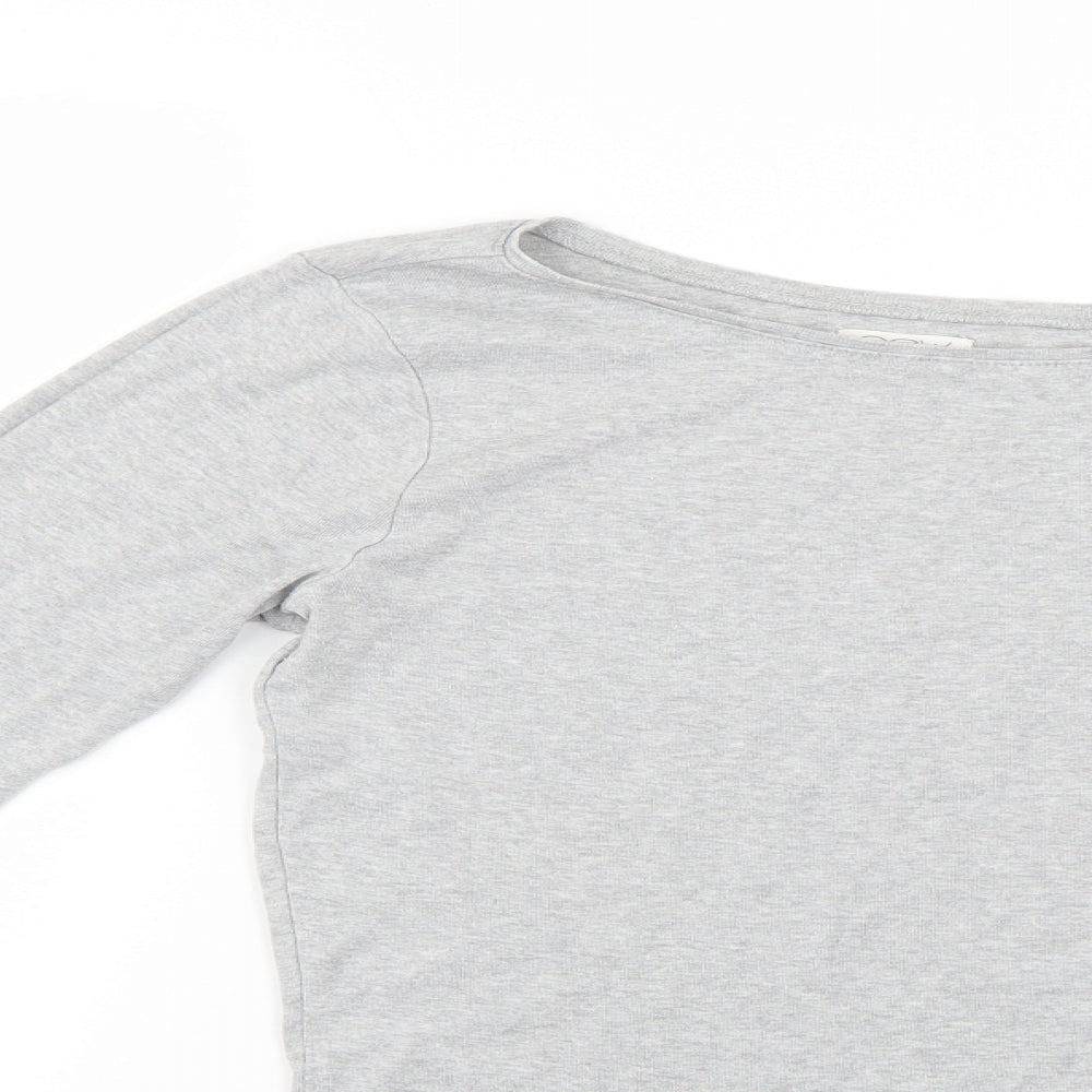 New Look Womens Grey   Basic T-Shirt Size 16