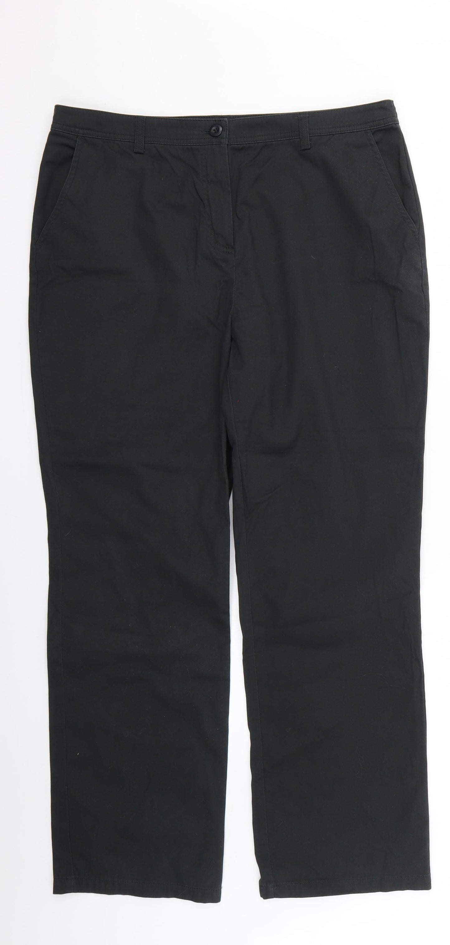isle Womens Black   Straight Jeans Size 16 L29 in