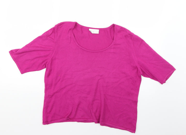 BHS Womens Pink   Pullover Jumper Size 18