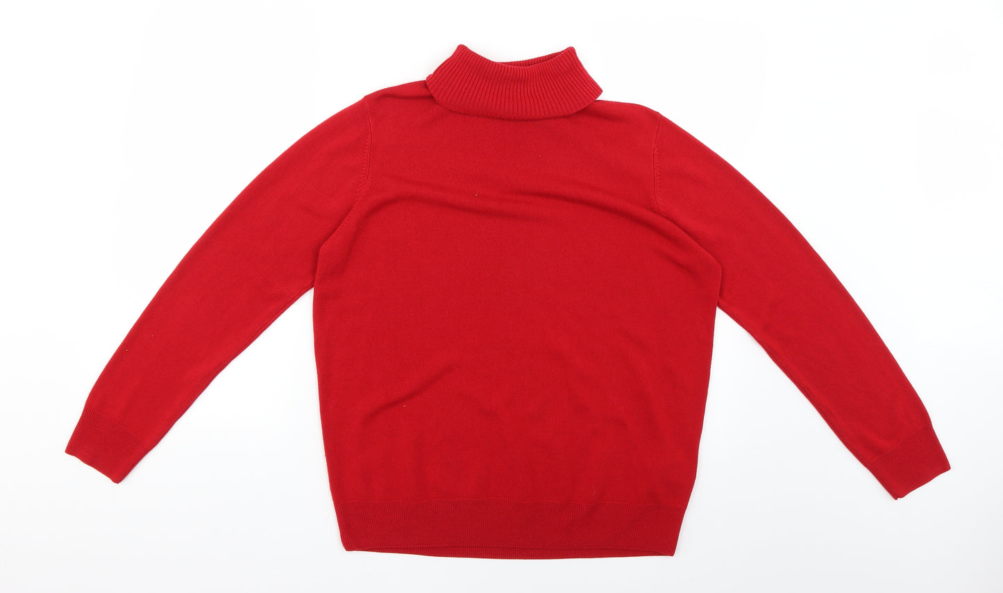 Marks and Spencer Womens Red   Pullover Jumper Size 16