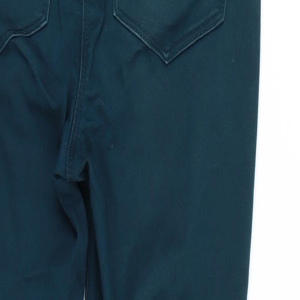 M&Co Womens Green   Skinny Jeans Size 10 L27 in