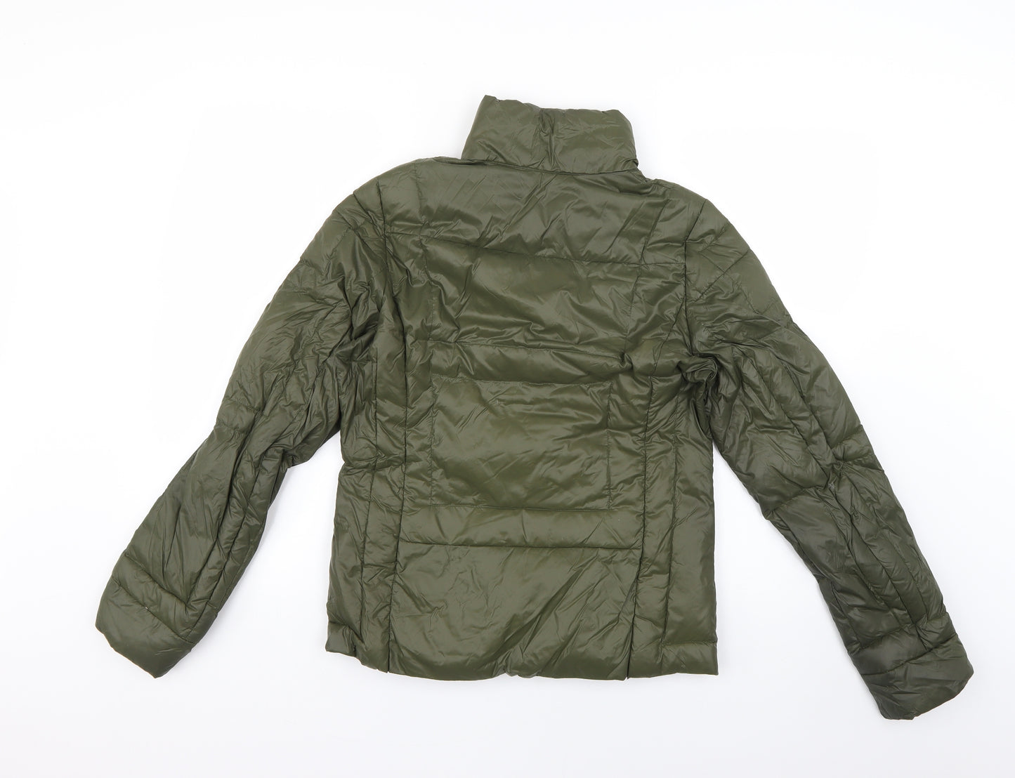 Preworn Mens Green   Rain Coat Coat Size 38