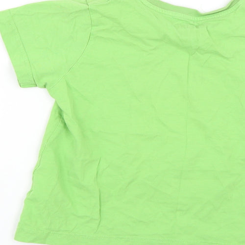 Matalan Boys Green Geometric  Basic T-Shirt Size 7 Years
