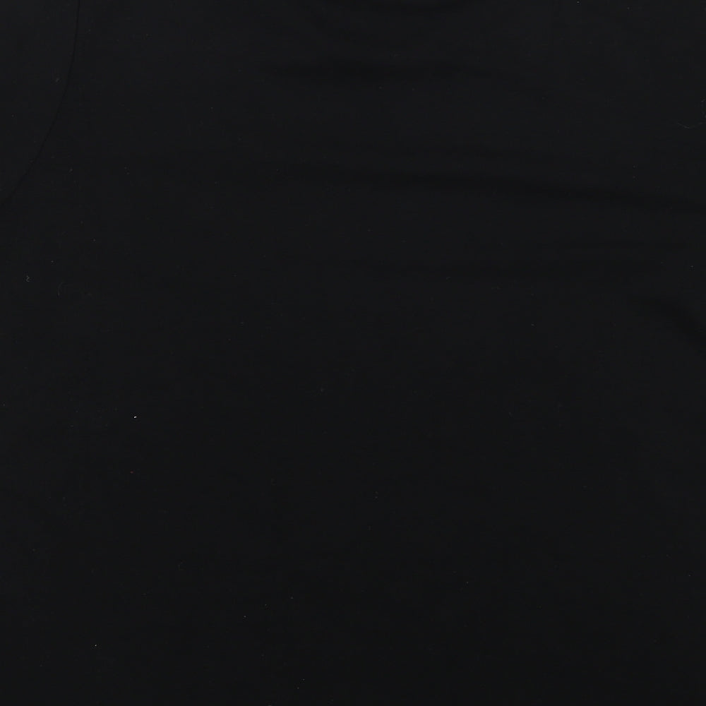 style by ewm Womens Black Floral  Basic Blouse Size 24