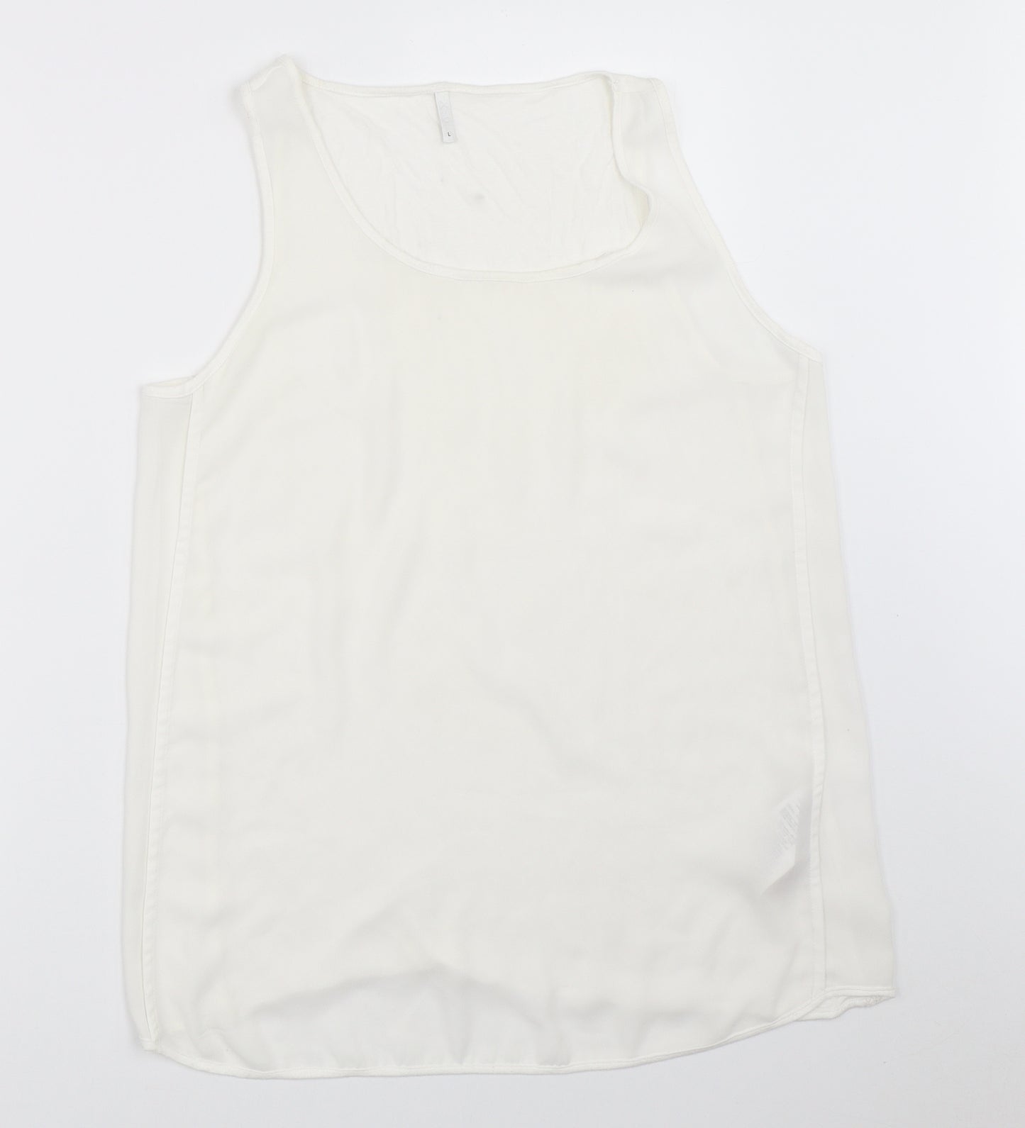 Only Womens White   Basic Tank Size L