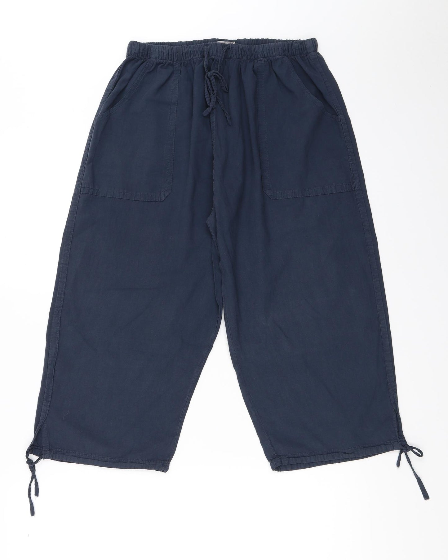 Oujian Womens Blue   Chino Shorts Size M