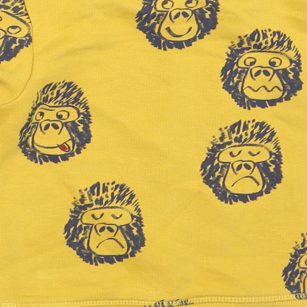 Marks and Spencer Boys Yellow   Pullover Jumper Size 18-24 Months