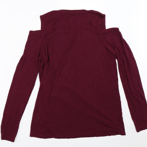 Gap Womens Purple   Basic T-Shirt Size M