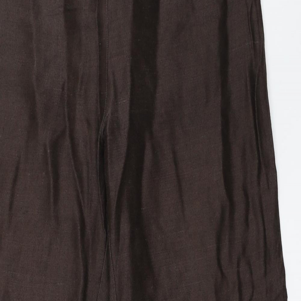 Principles Womens Brown   Trousers  Size 14 L28 in