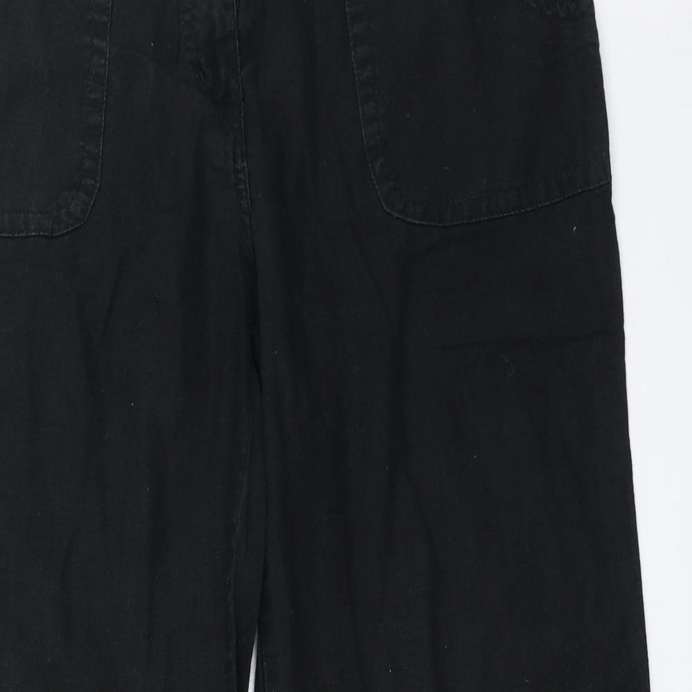 TU Womens Black   Trousers  Size 12 L28 in