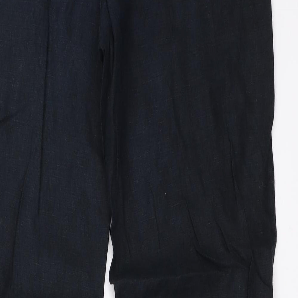 Monsoon Womens Blue   Trousers  Size 12 L31 in