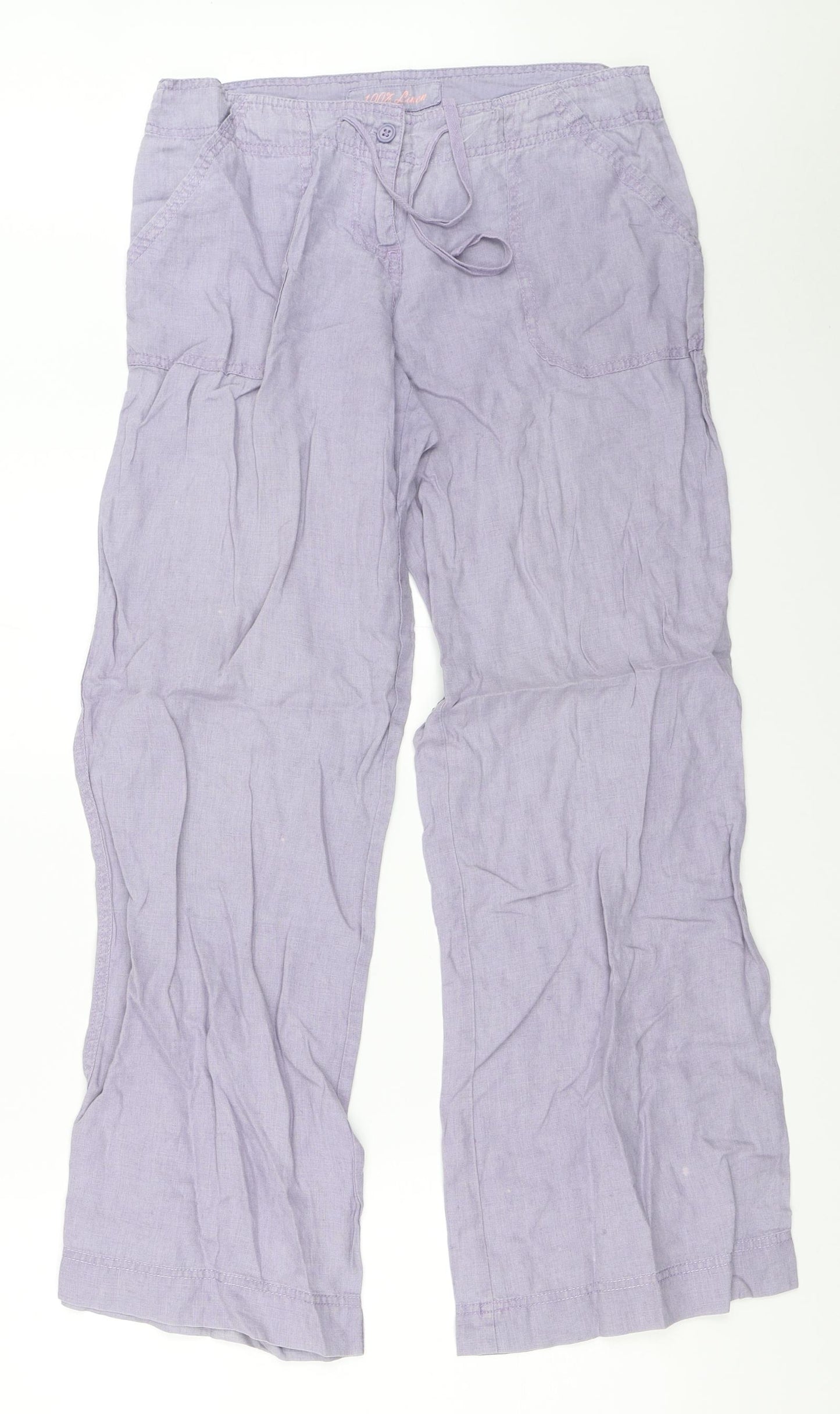 Atmosphere Womens Purple   Trousers  Size 10 L31 in