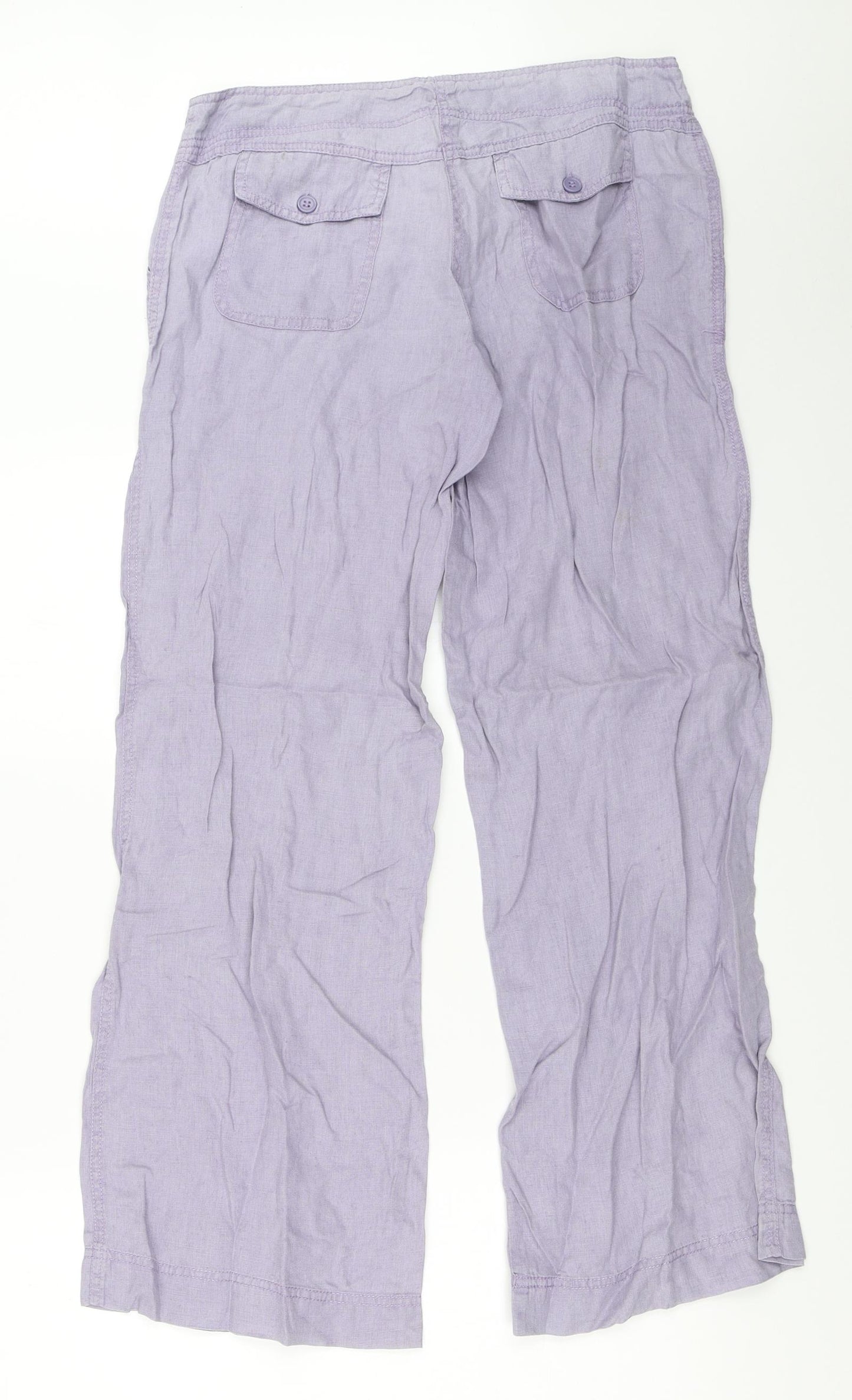Atmosphere Womens Purple   Trousers  Size 10 L31 in