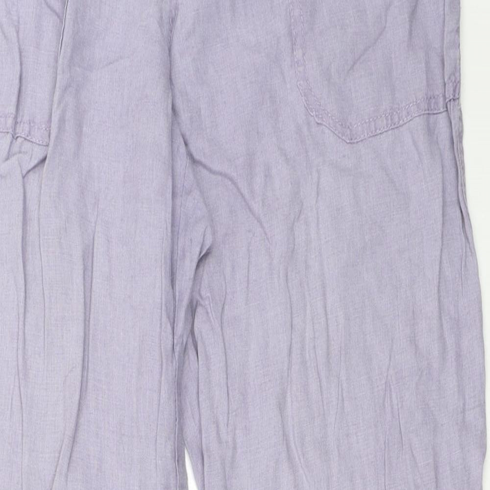 Atmosphere Womens Purple   Trousers  Size 10 L31 in