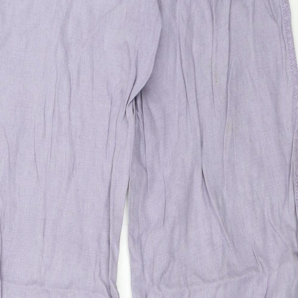 Atmosphere Womens Purple   Trousers  Size 10 L31 in