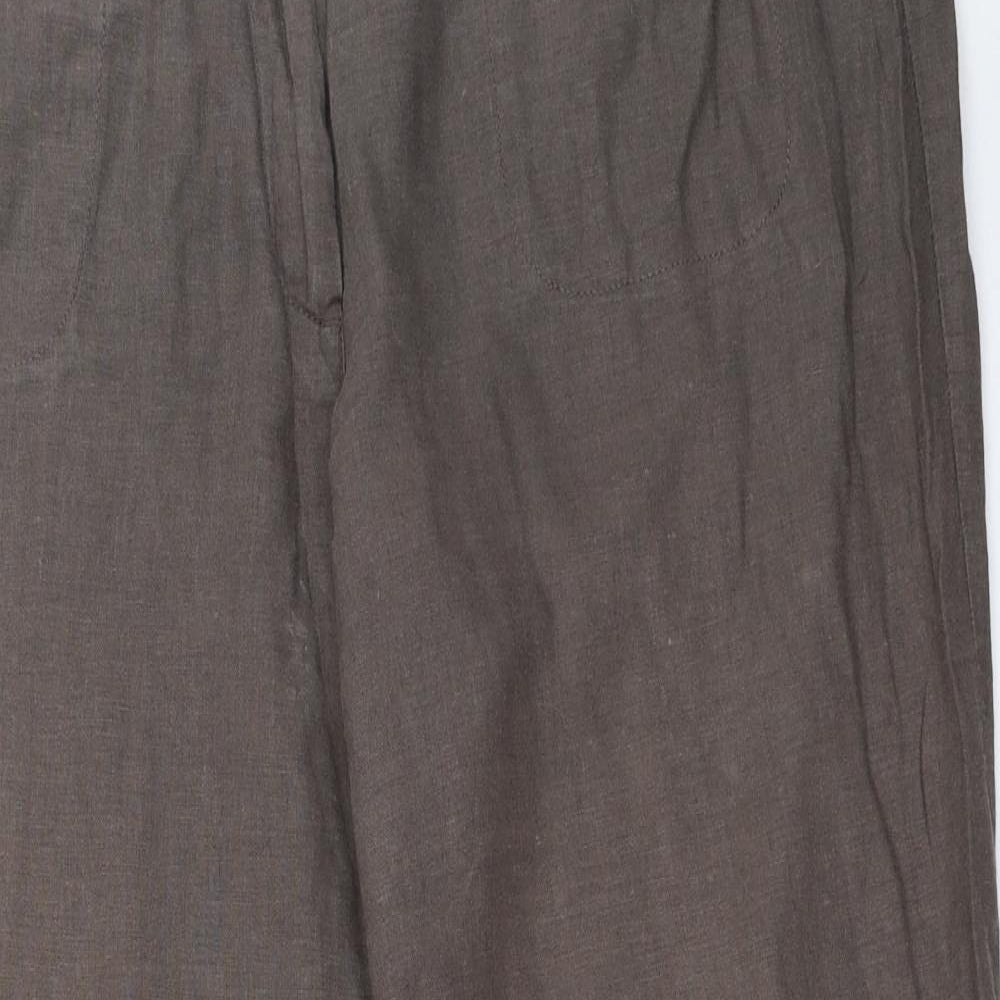 Marks and Spencer Womens Brown   Trousers  Size 18 L27 in