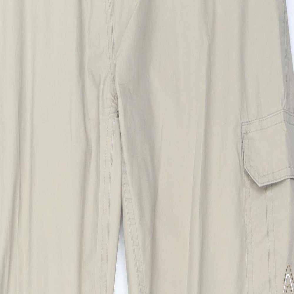 Granite Outdoors Womens Beige   Cargo Trousers Size 16 L29 in