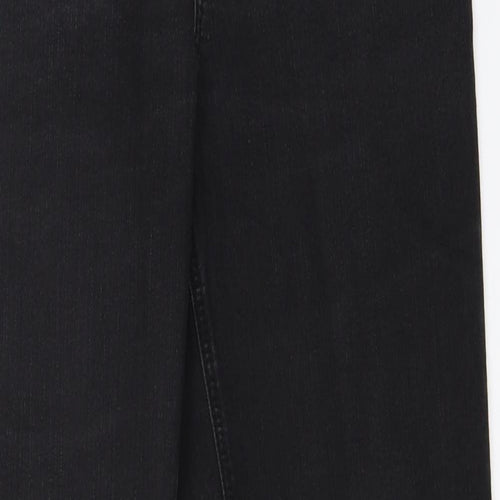George Womens Black   Straight Jeans Size 12 L30 in