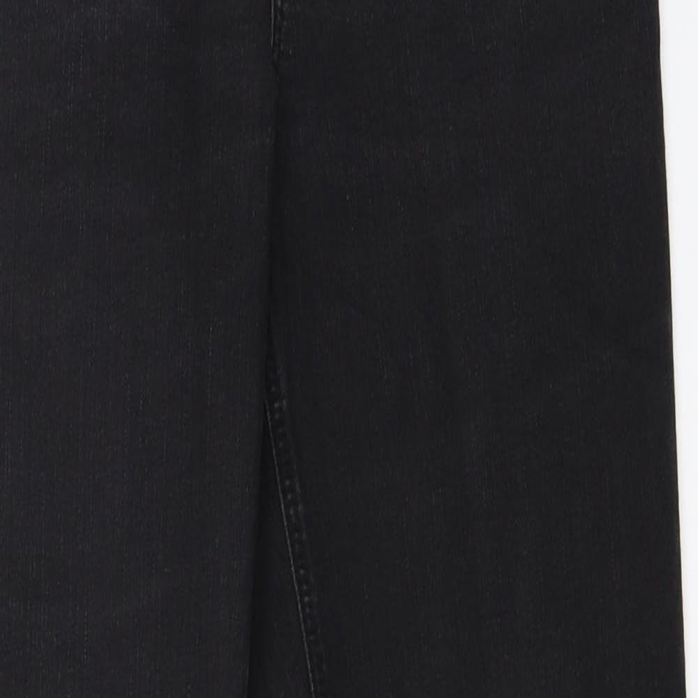 George Womens Black   Straight Jeans Size 12 L30 in