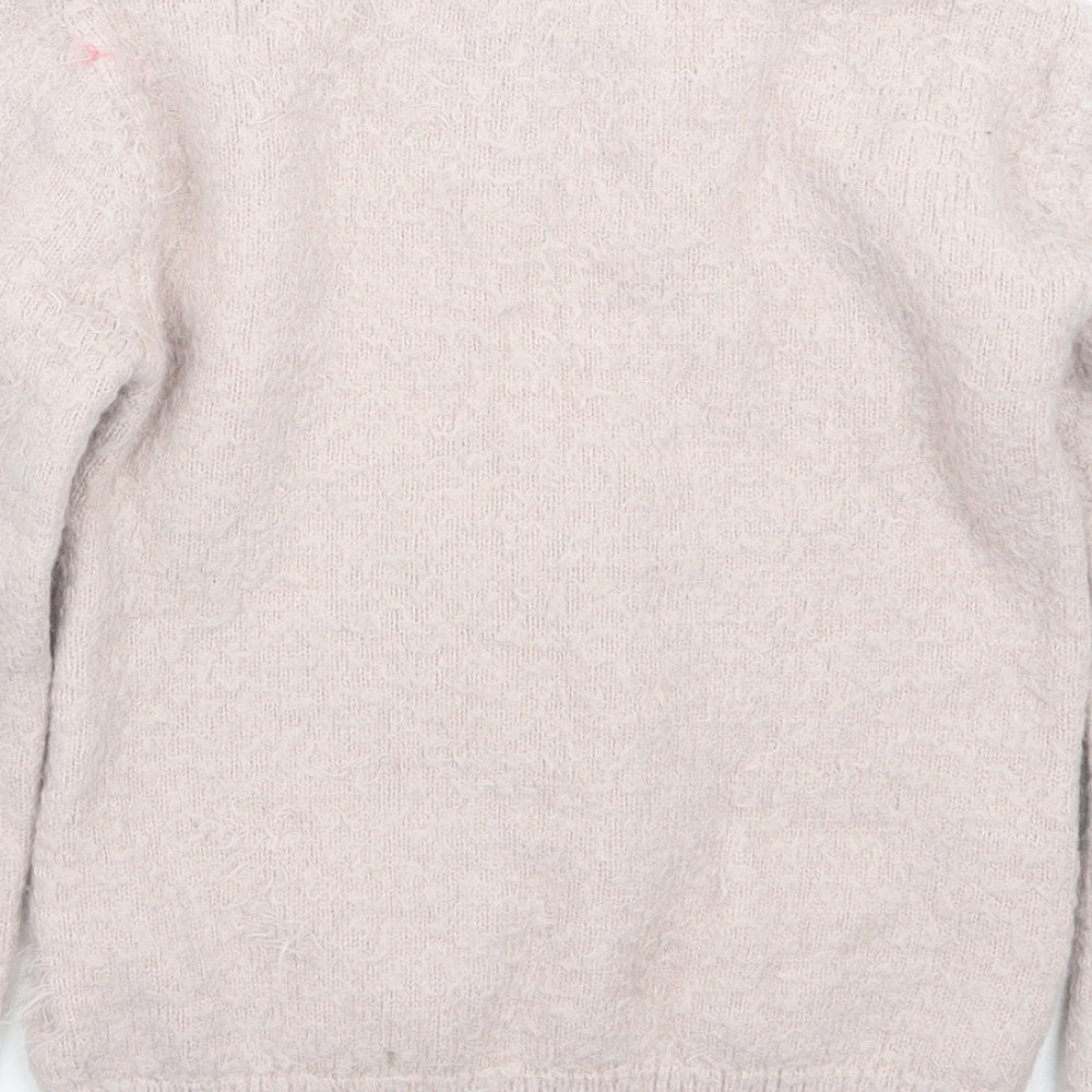 Miss evie Girls Pink   Pullover Jumper Size 9-10 Years
