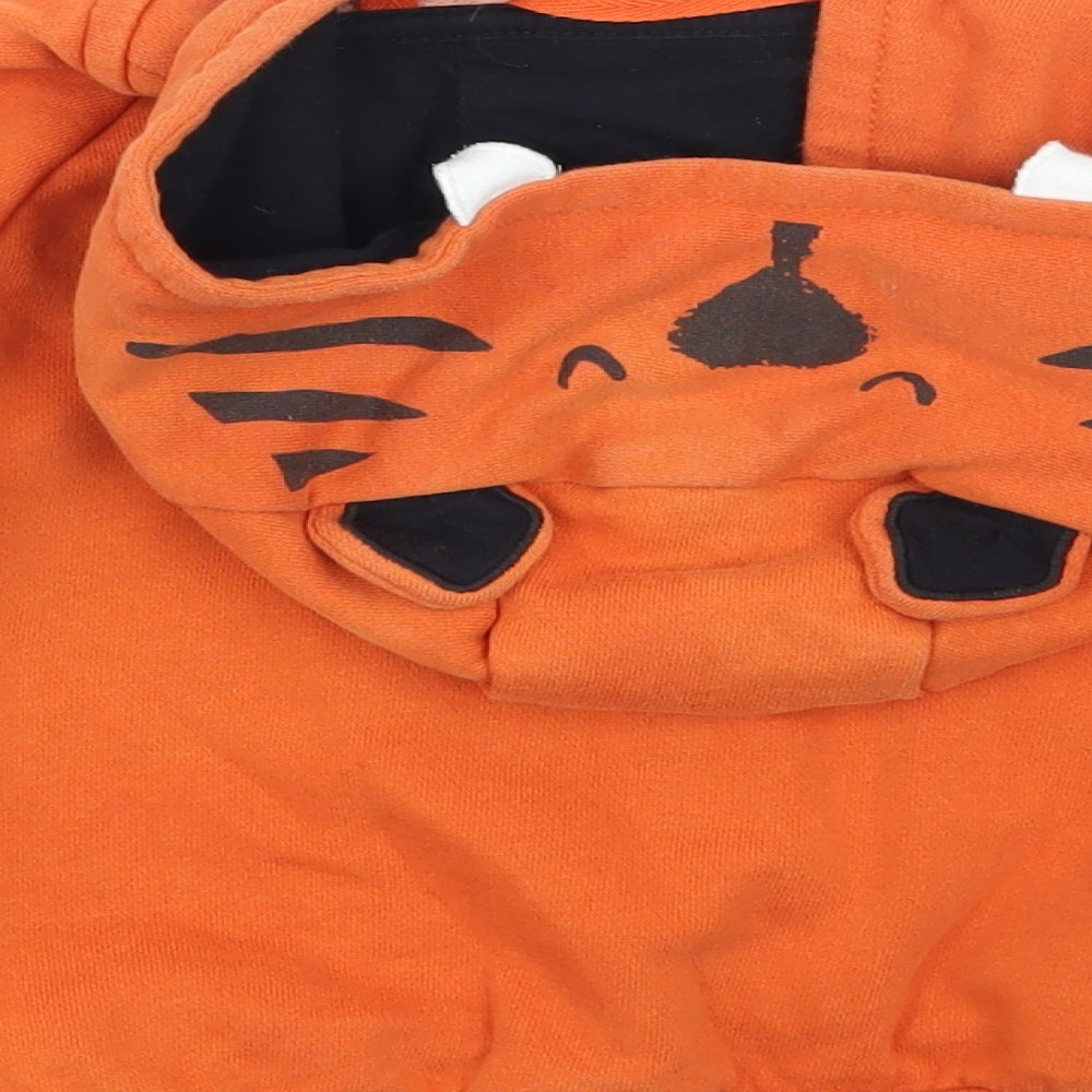 NEXT Boys Orange Animal Print  Jacket Coat Size 3-4 Years