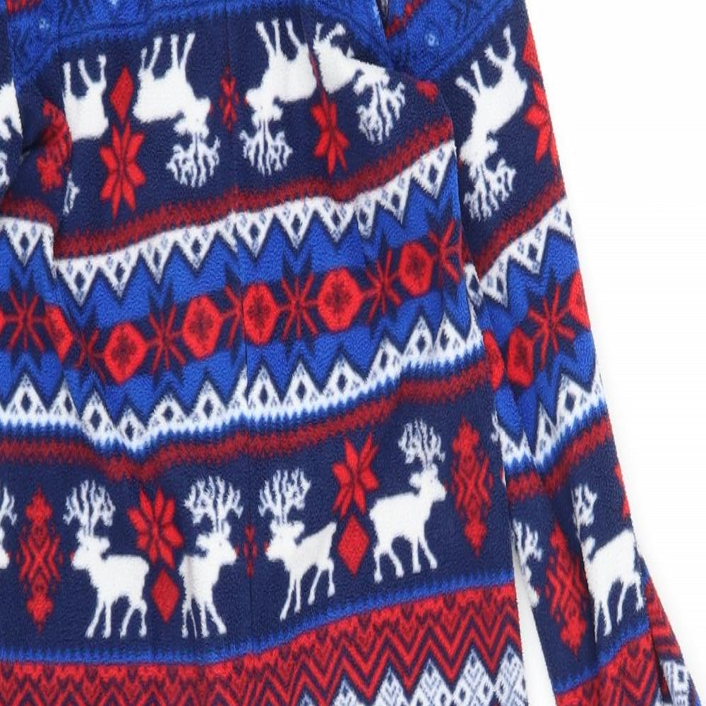 George Boys Blue Fair Isle   One Piece Size 5-6 Years