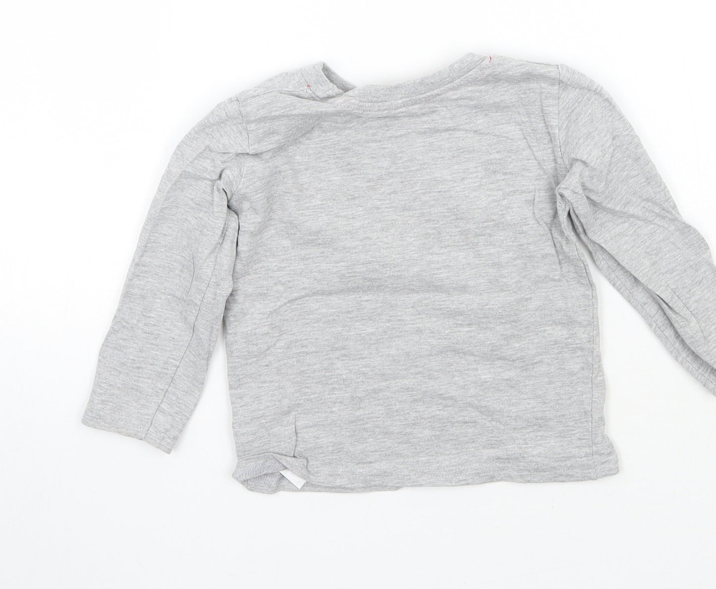 Primark Girls Grey   Basic T-Shirt Size 12-18 Months