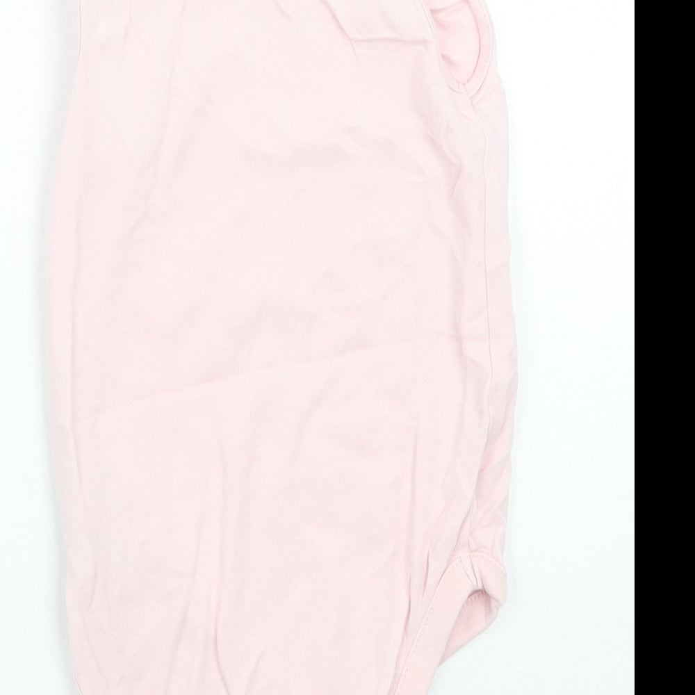 NEXT Girls Pink   Babygrow One-Piece Size 12-18 Months