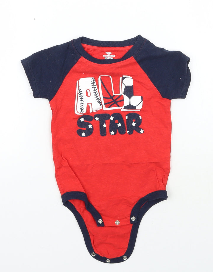 Koala Baby Baby Red Babygrow One-Piece Size 12-18 Months