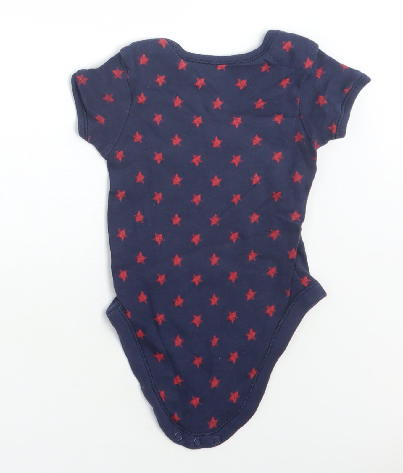 George Baby Blue Geometric  Babygrow One-Piece Size 12-18 Months