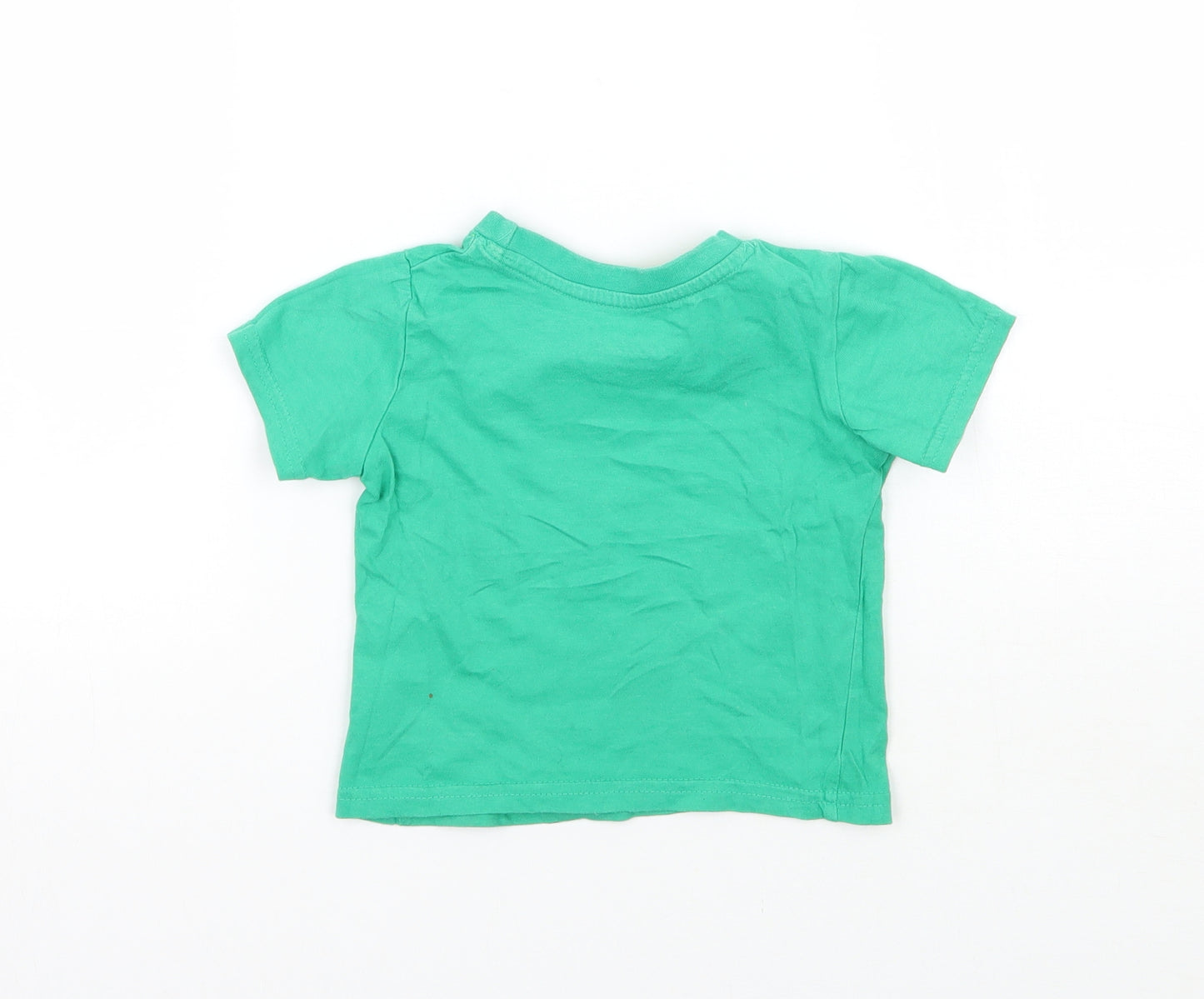 Primark Baby Green Batik  Basic T-Shirt Size 12-18 Months