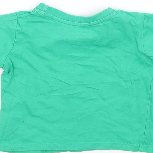 Primark Baby Green Batik  Basic T-Shirt Size 12-18 Months