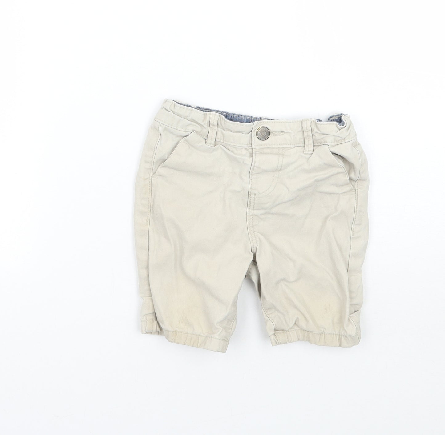 Denim & Co. Boys Beige   Chino Shorts Size 2 Years