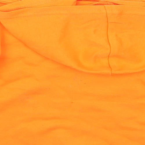 Preworn Boys Orange   Pullover Hoodie Size 2 Years