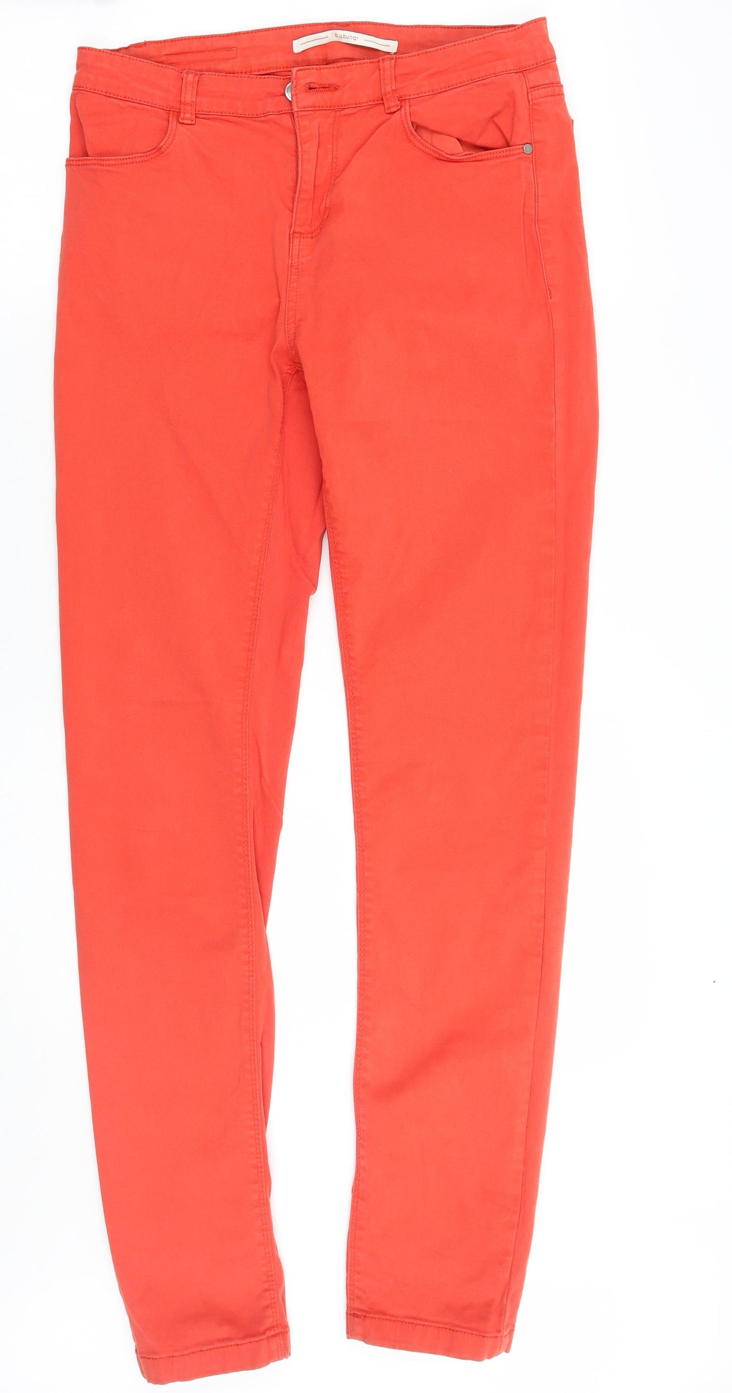B young Womens Red   Skinny Jeans Size 27 L30.5 in
