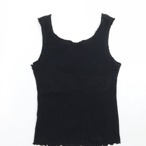 Marks and Spencer Womens Black   Basic Tank Size 12