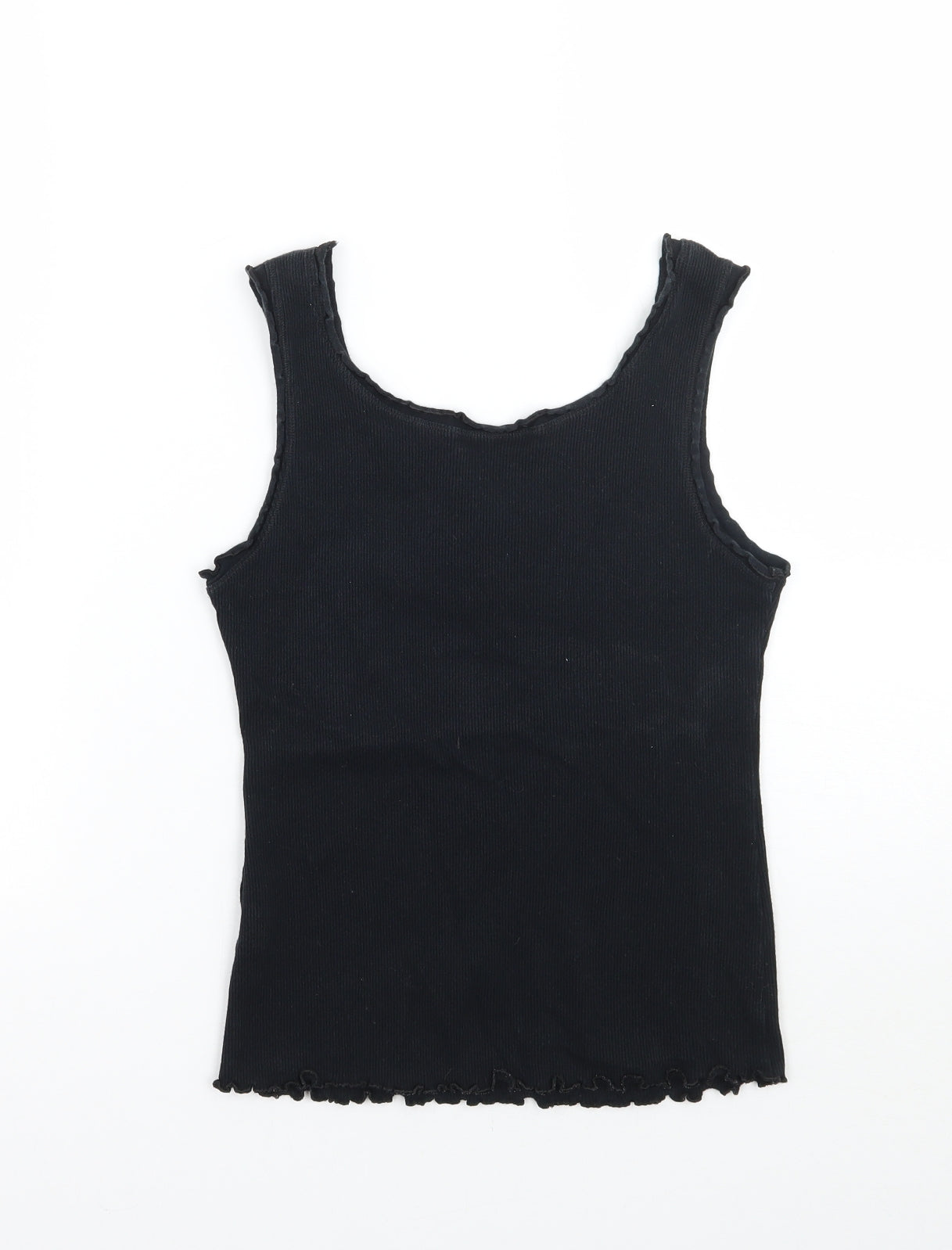 Marks and Spencer Womens Black   Basic Tank Size 12