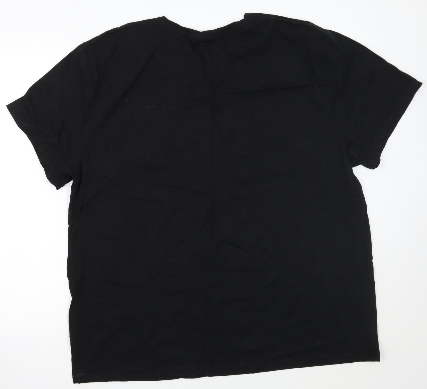 Red Herring Mens Black    T-Shirt Size 2XL