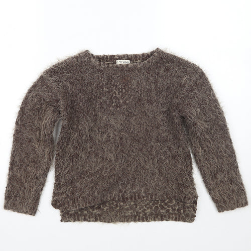 NEXT Girls Brown   Pullover Jumper Size 8 Years