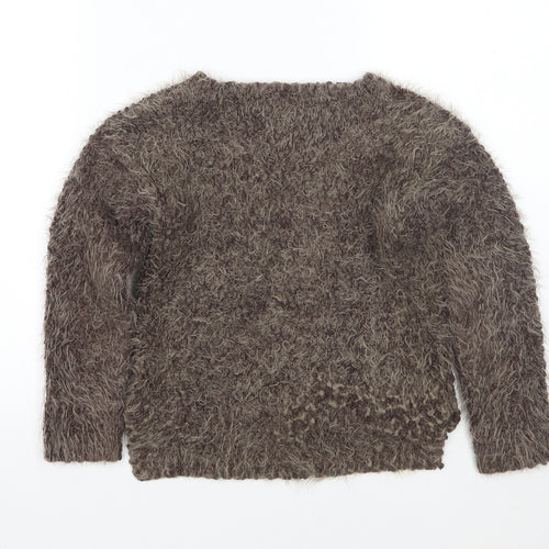 NEXT Girls Brown   Pullover Jumper Size 8 Years