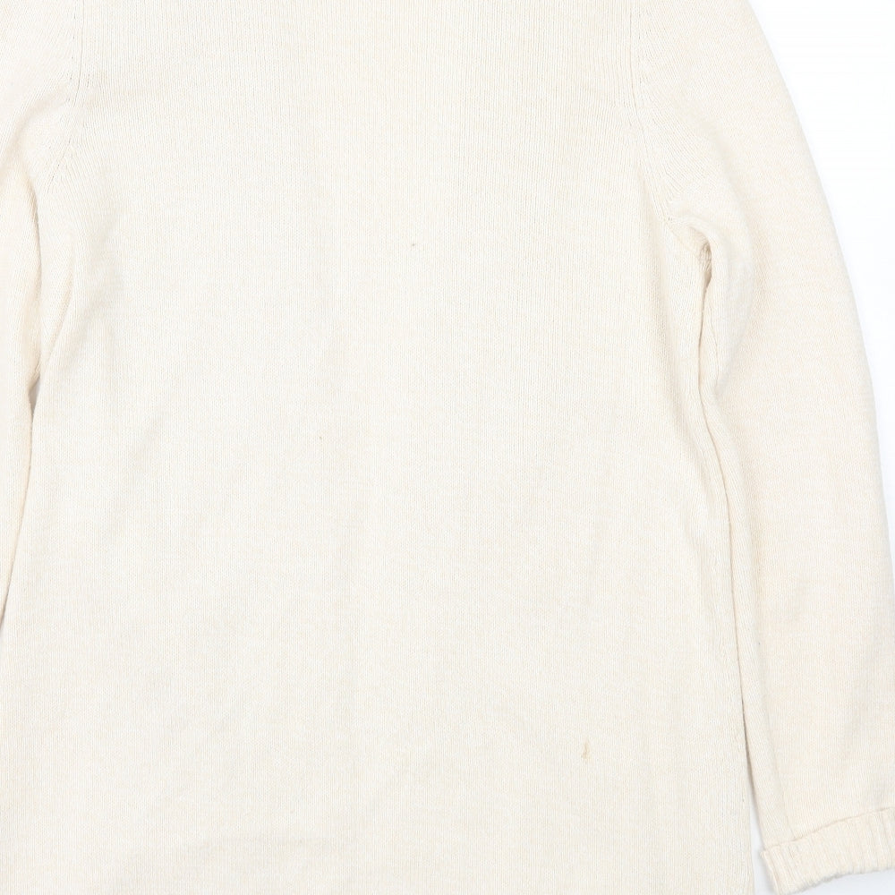 BHS Womens Beige   Cardigan Jumper Size 14
