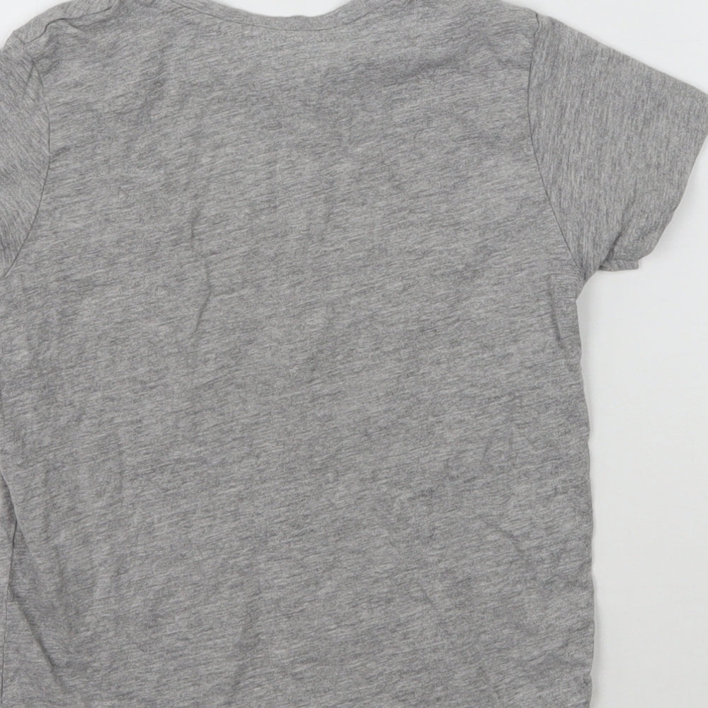 Primark Boys Grey   Basic T-Shirt Size 3-4 Years