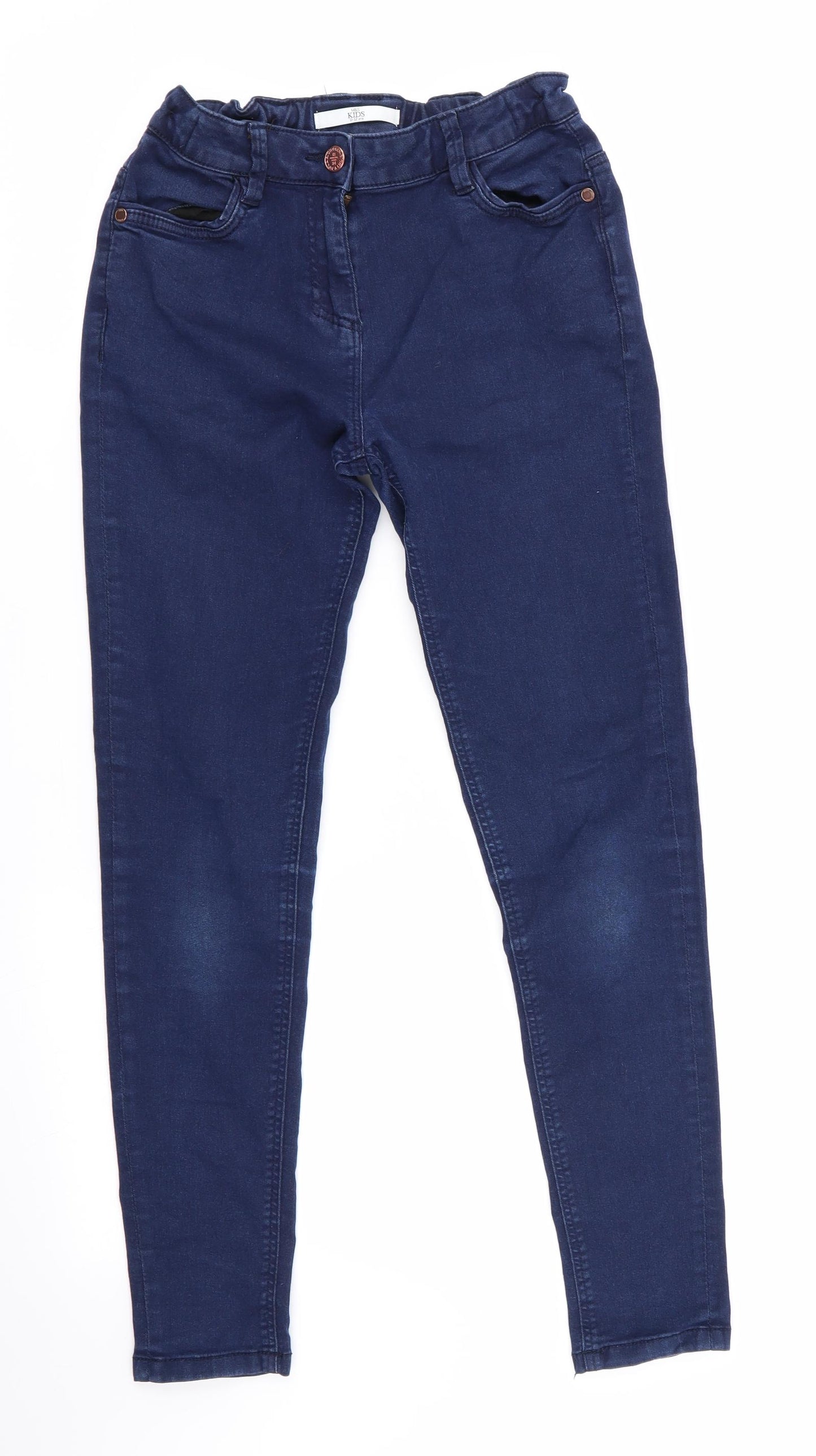 Marks and Spencer Girls Blue   Jegging Jeans Size 11-12 Years