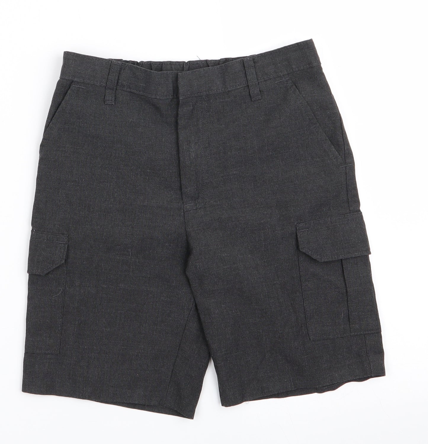 TU  Boys Grey   Cargo Shorts Size 8 Years - School Shorts
