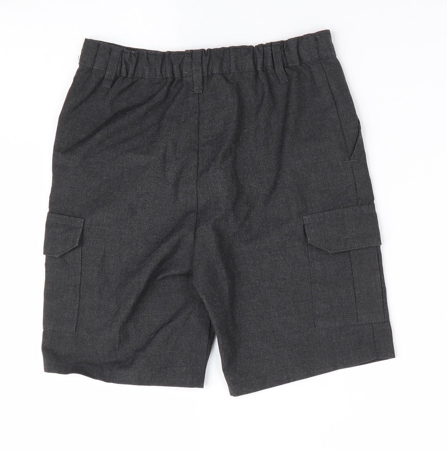 TU  Boys Grey   Cargo Shorts Size 8 Years - School Shorts