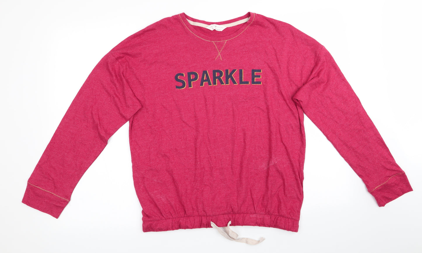 Day Dreams Douvet Days Womens Red Solid   Pyjama Top Size 12  - Sparkle